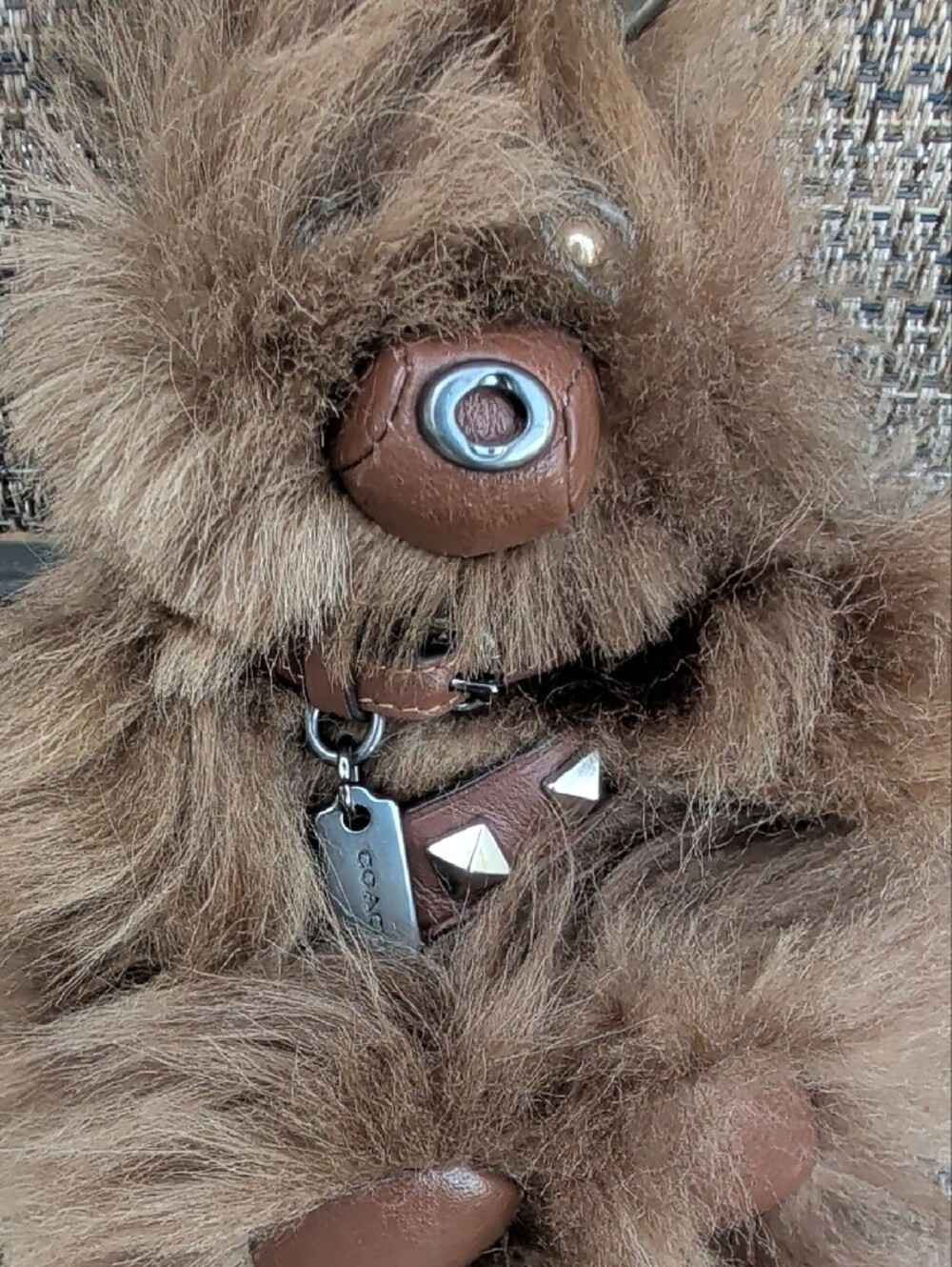 Coach X Star Wars Chewbacca Keychain/Bag Charm (F88048) EUC - Picture 5 of 6